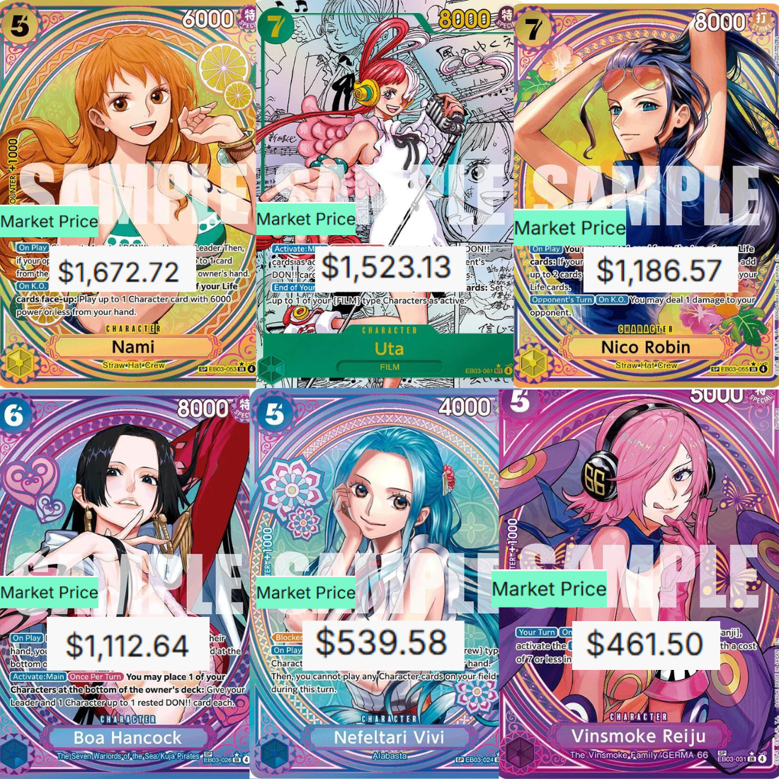 One Piece Card Game EB-03 One Piece Heroines Booster Box