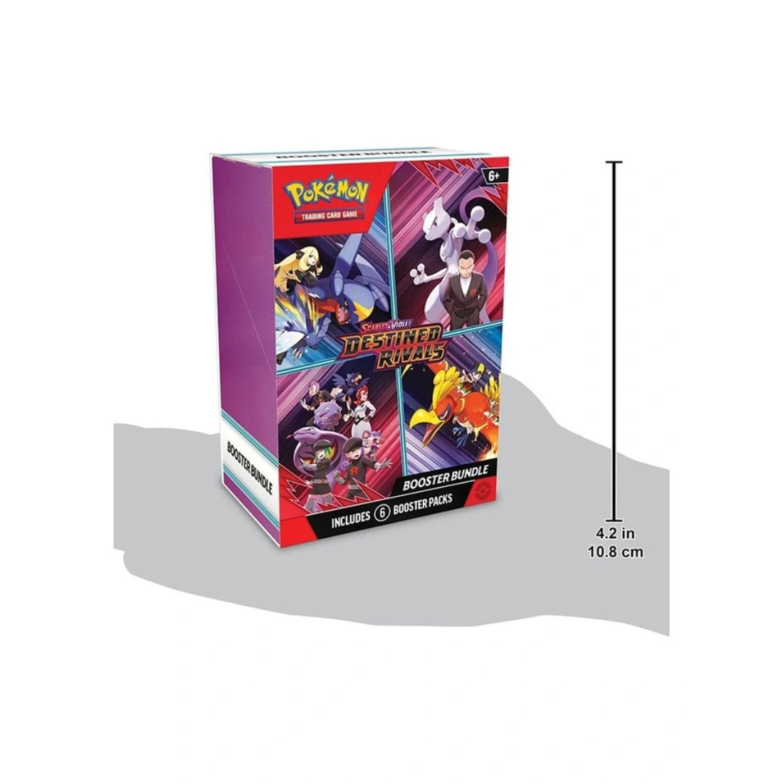 Pokémon TCG: Scarlet & Violet - Destined Rivals Booster Bundle (6 pakker)