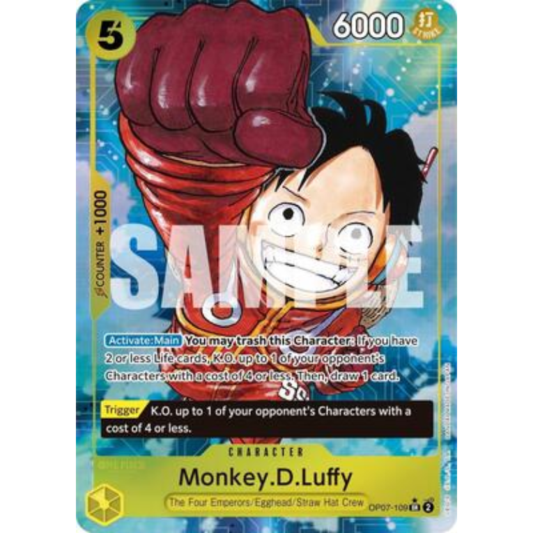 One Piece OP07 500 Years in the Future Booster Pack Engelsk