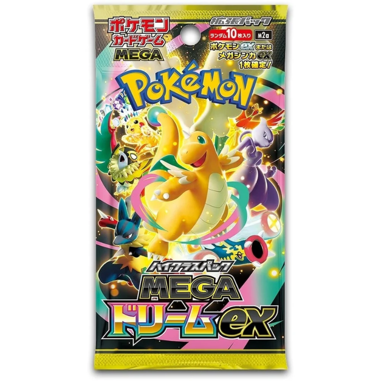 Pokémon Mega Dream EX Booster Pack Japansk