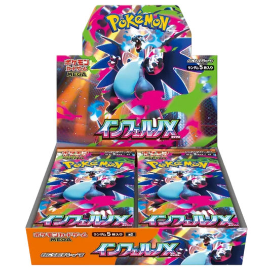 Pokémon Inferno X Booster Box Japansk