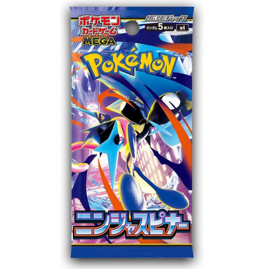 Pokémon Ninja Spinner M4 Booster Pack Japansk