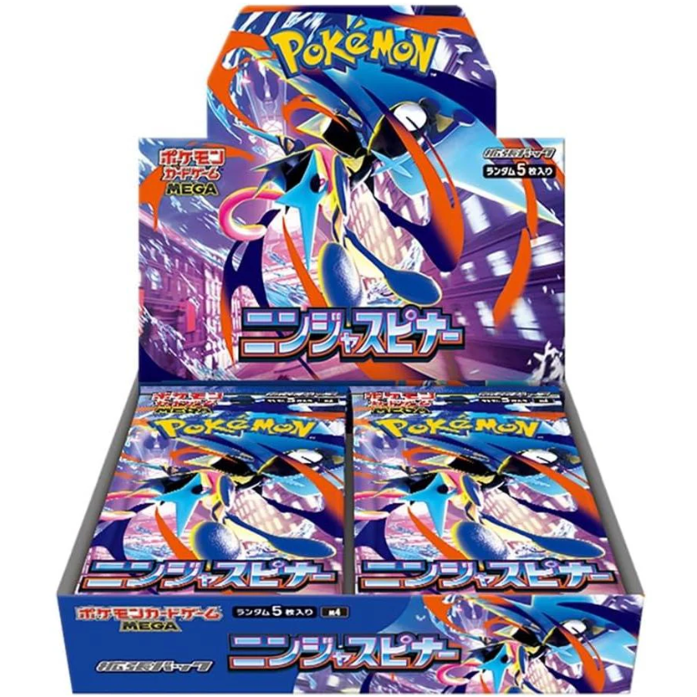 Pokémon Ninja Spinner M4 Booster Box Japansk