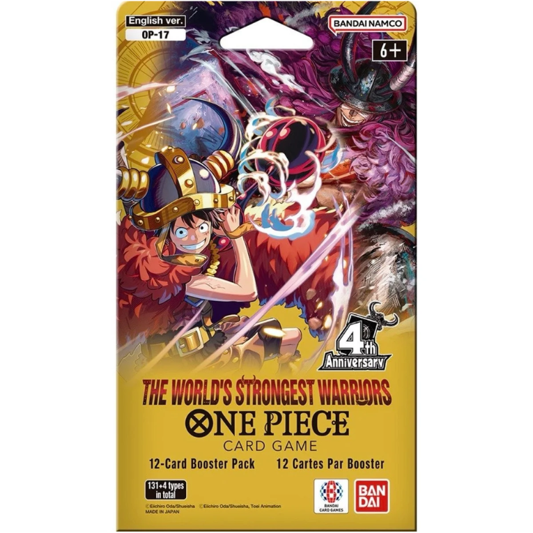 One Piece OP17 Blister Pack Engelsk