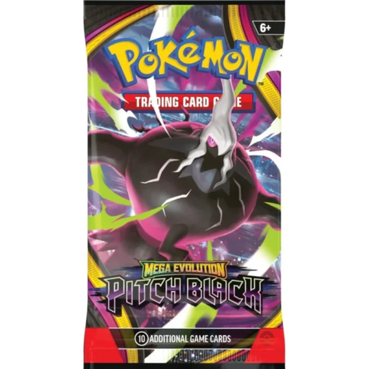 Pokémon Mega Evolution Pitch Black Booster Pack Engelsk