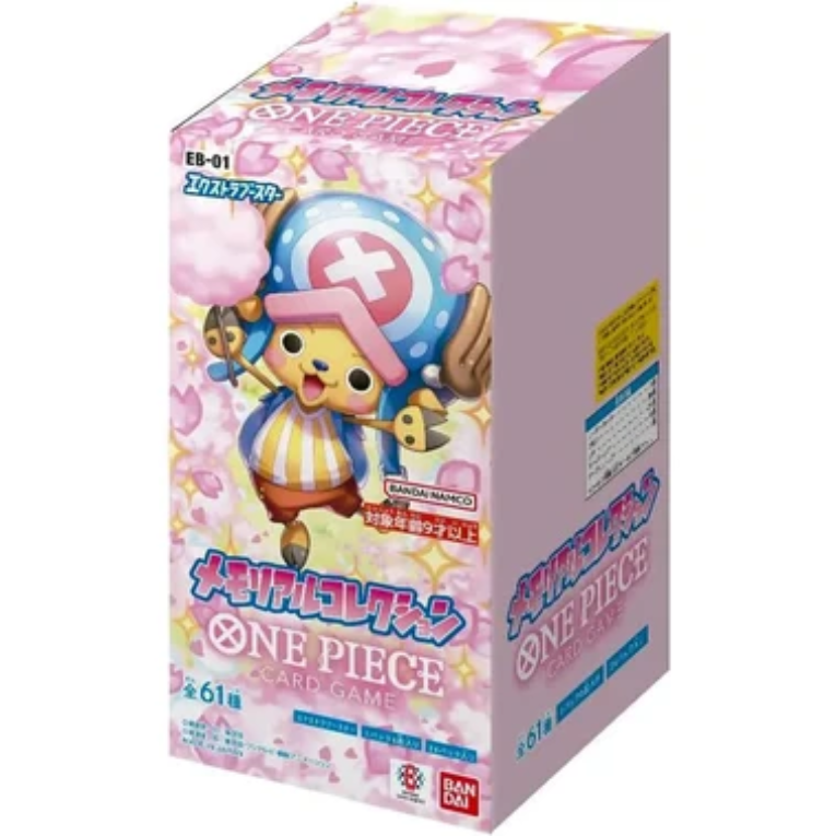 One Piece EB01 Memorial Collection Booster Box Japansk