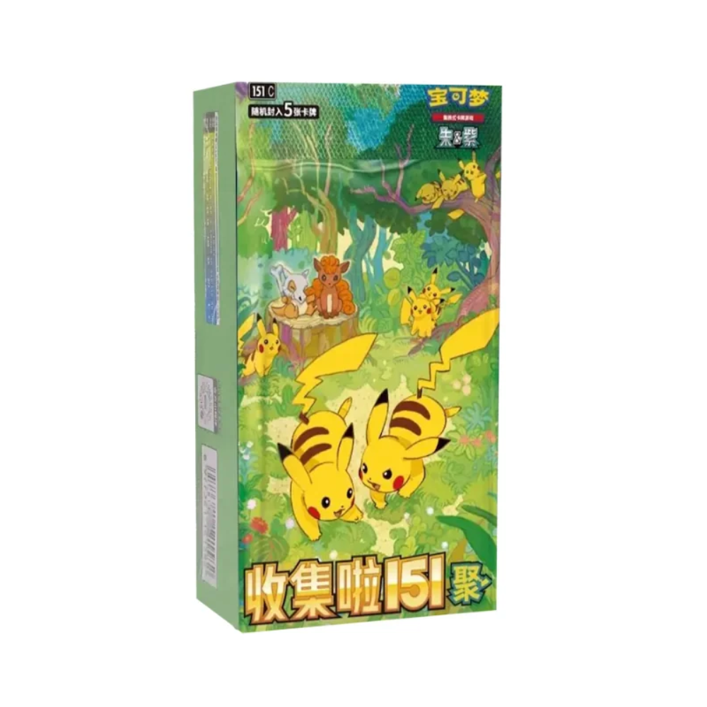 Pokémon Collect 151 Gathering Slim Booster Box kinesisk