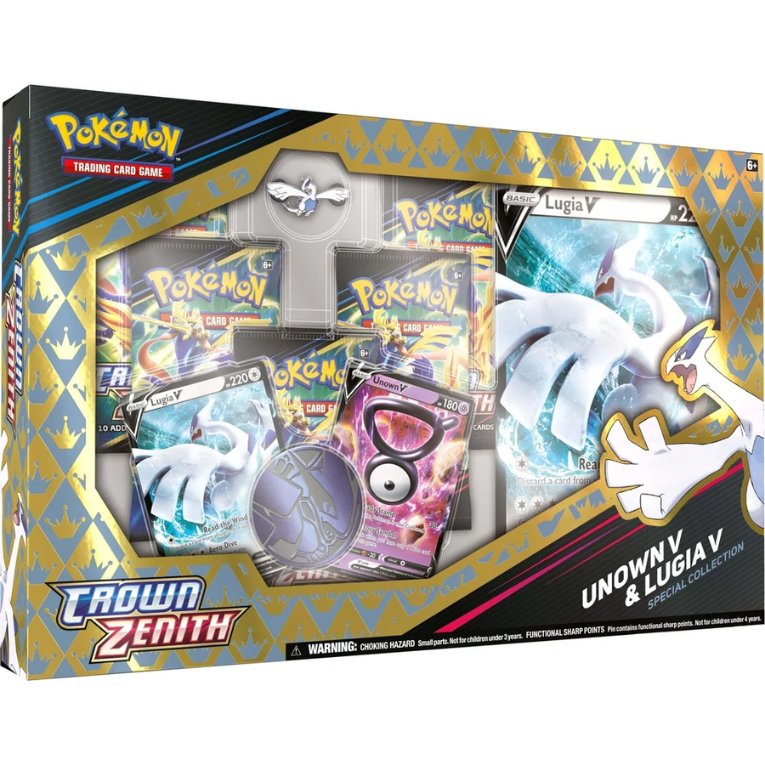 Crown Zenith Unown V & Lugia V Special Collection