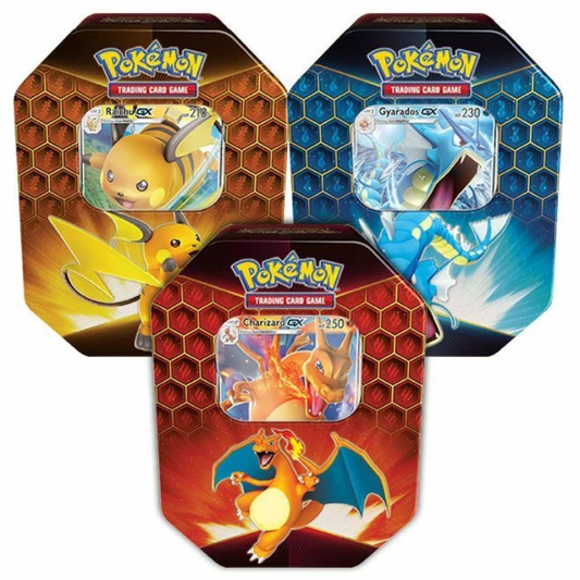 Pokémon Hidden Fates Tin Box