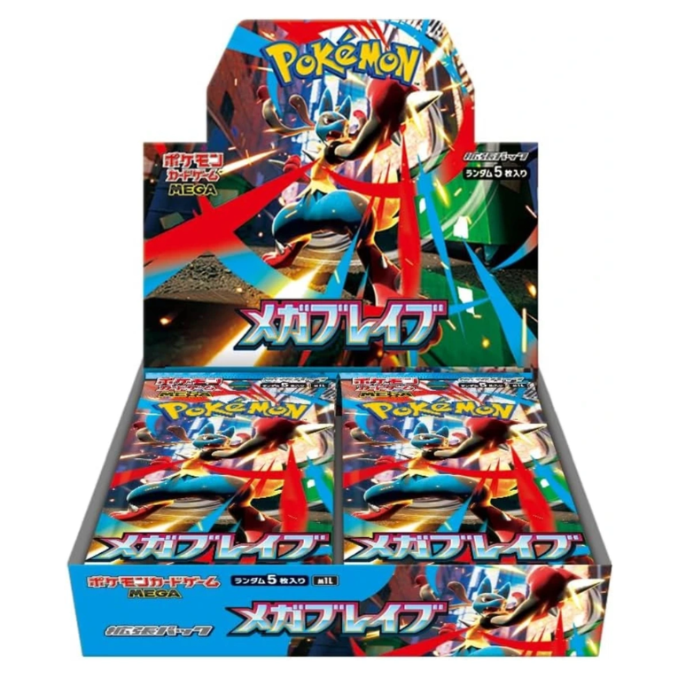 Pokémon Mega Brave M1L Booster Box Japansk