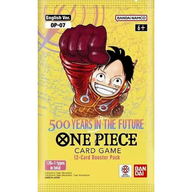 One Piece OP07 500 Years in the Future Booster Pack Engelsk