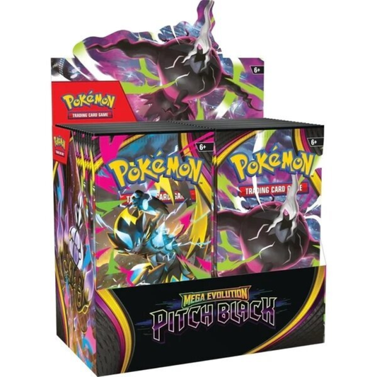 Pokémon Mega Evolution Pitch Black Booster Box Engelsk