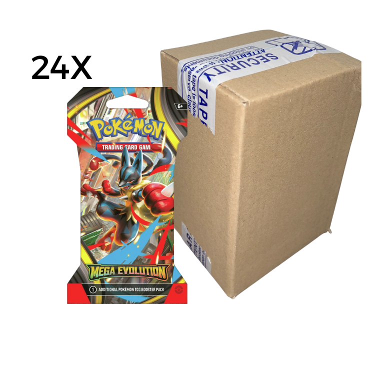 Mega Evolution Sleeved Booster Pack case - 24x stk – CollectorsCorner