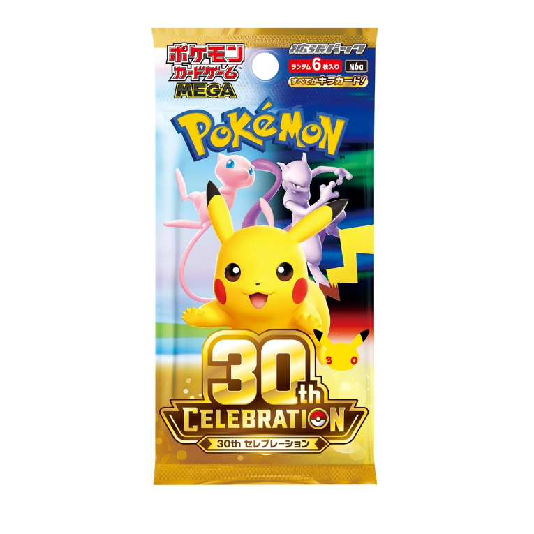 Pokémon 30th Celebration Booster Box Japansk