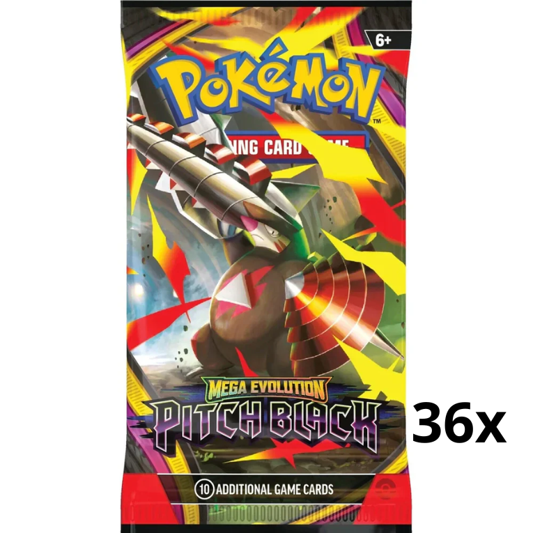 Pokémon Mega Evolution Pitch Black Booster Box Engelsk - MAKS 1 per pers.