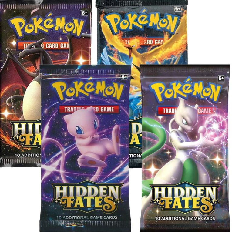 Pokémon Hidden Fates Booster Pack Engelsk