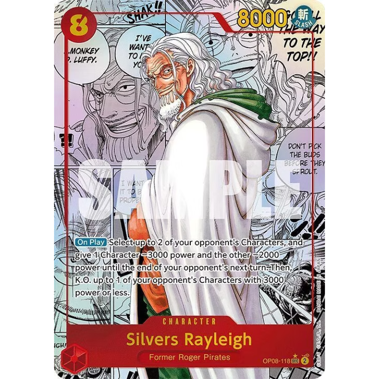 One Piece OP08 Two Legends Booster Pack Engelsk