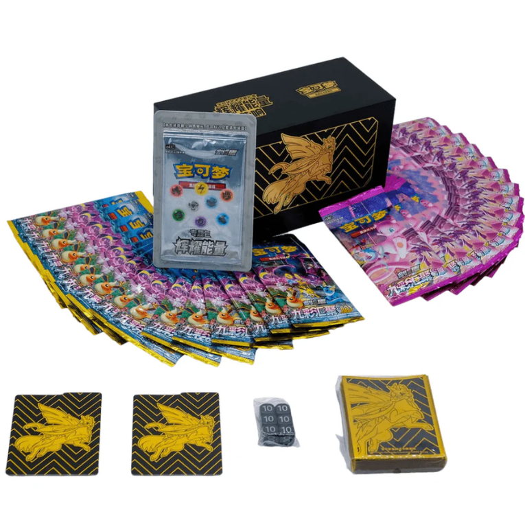 Pokémon Zacian Black Gold Elite Trainer Box Kinesisk