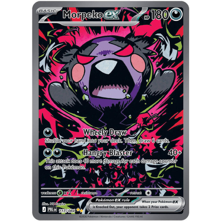 Pokémon Mega Evolution Pitch Black Booster Pack Engelsk