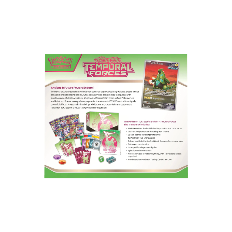 Temporal Forces Elite Trainer Box Iron Leaves