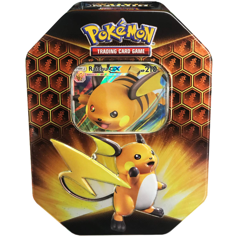 Pokémon Hidden Fates Tin Box