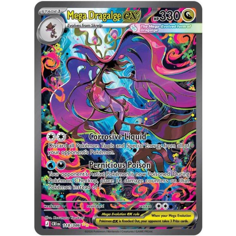 Pokémon TCG Chaos Rising Sleeved Booster Pack