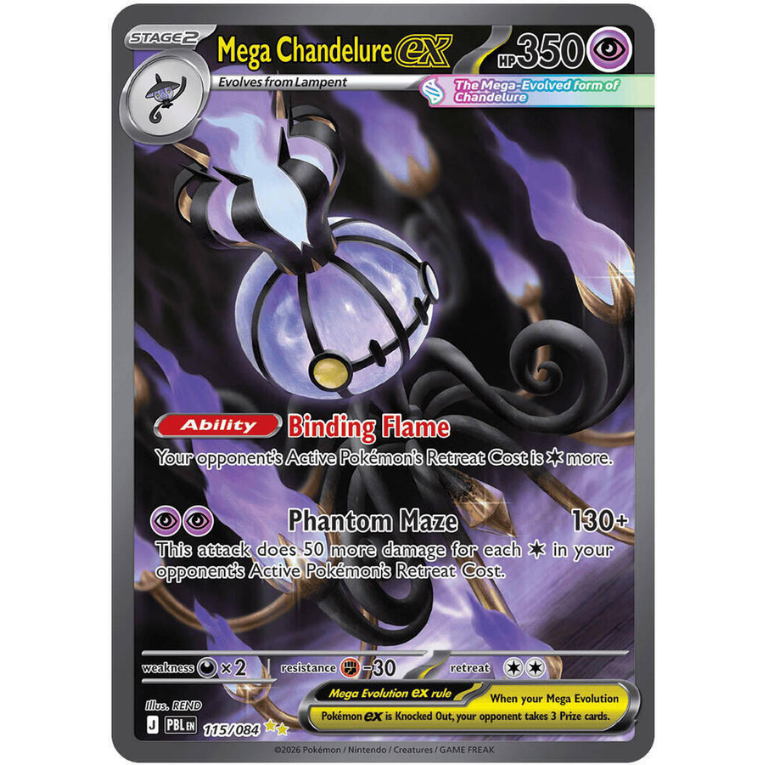 Pokémon Mega Evolution Pitch Black Booster Box Engelsk - MAKS 1 per pers.