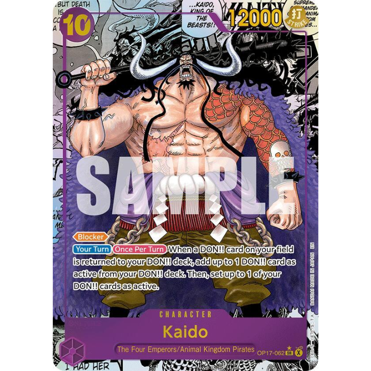 One Piece OP17 Blister Pack Engelsk