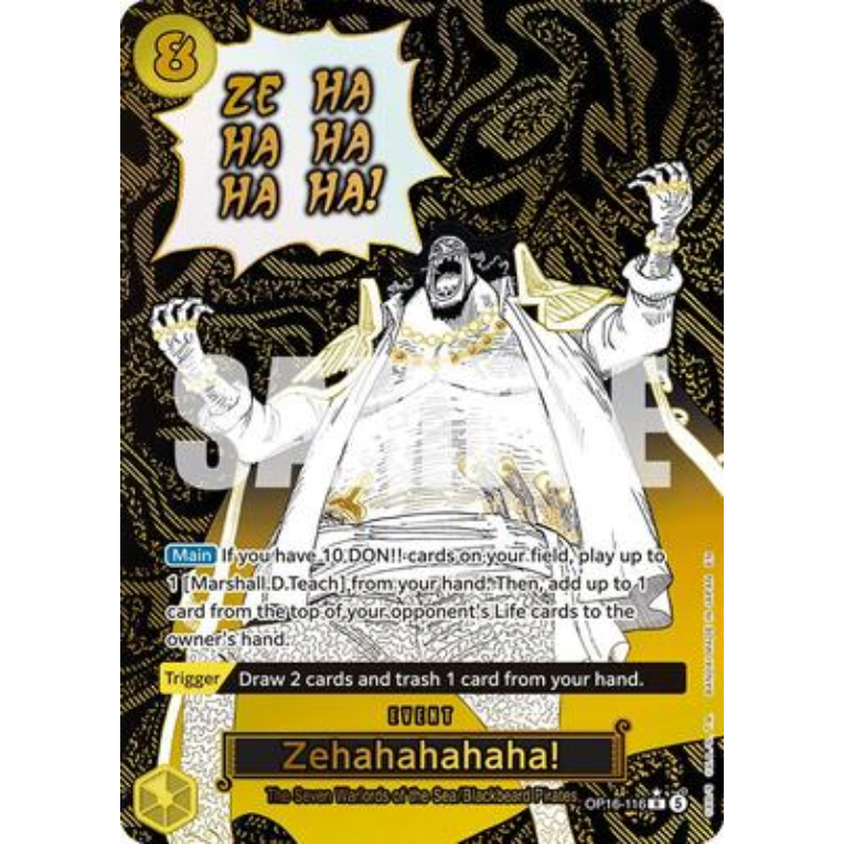 One Piece Card Game OP16 The Time of Battle Sleeved Booster