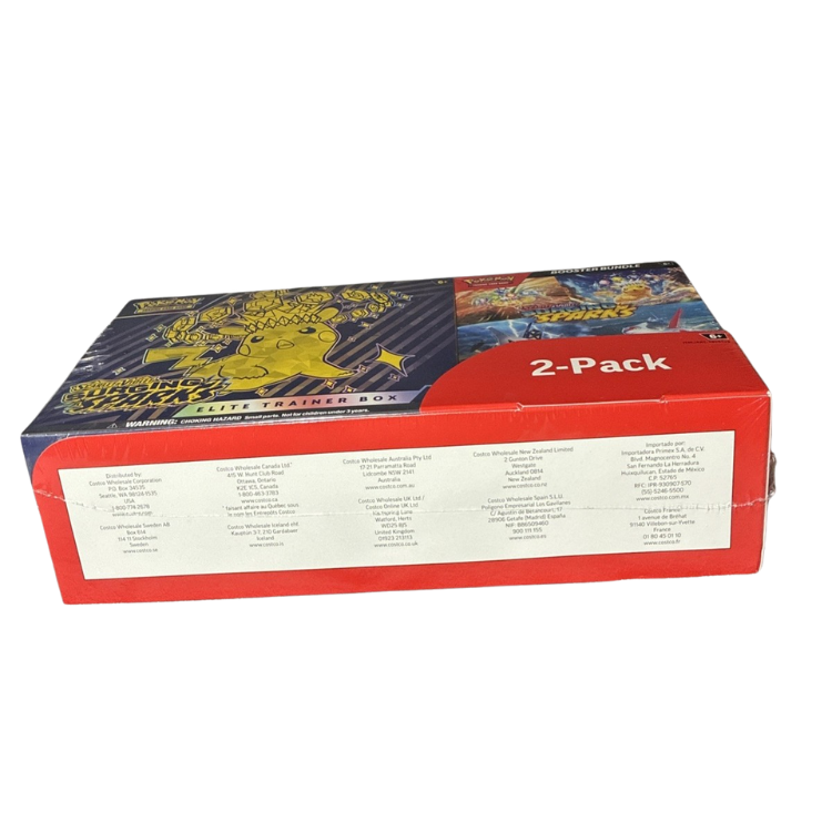 Pokémon TCG Surging Sparks Costco Bundle Engelsk (ETB + Booster Bundle)