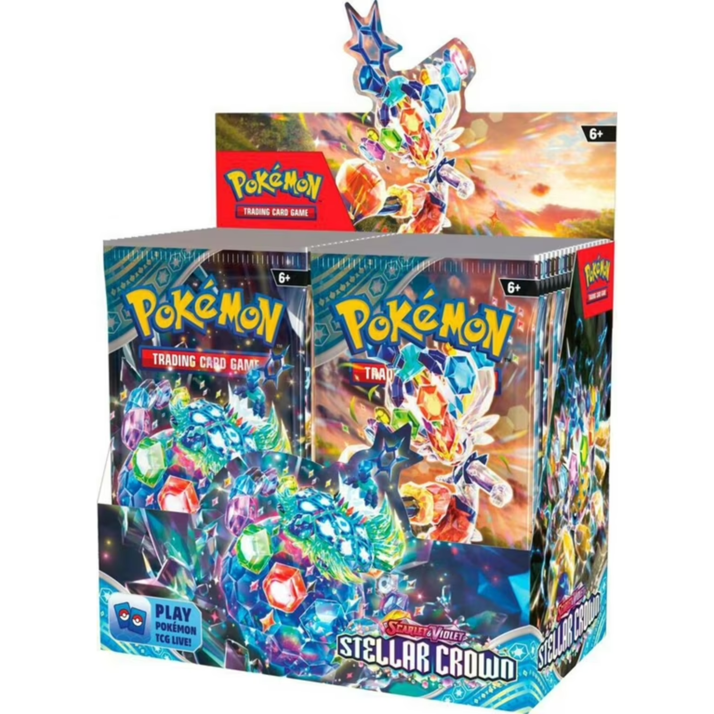 Pokémon TCG: Stellar Crown Booster Box - Forseglet