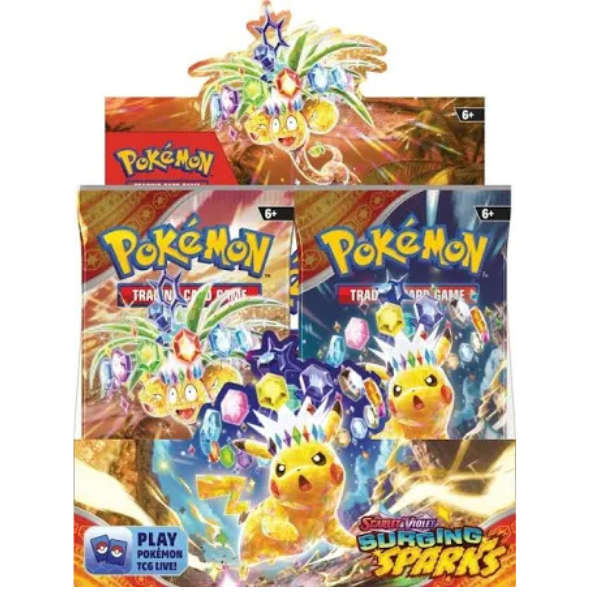 Pokemon Surging Sparks Booster Box (Forseglet)