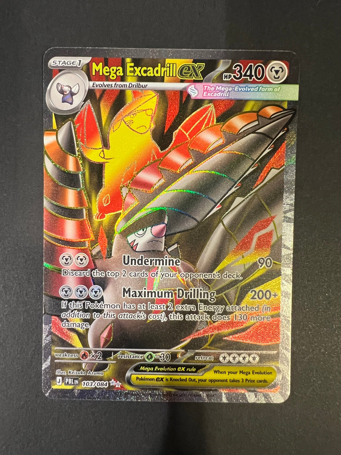Mega Excadrill ex 103/084