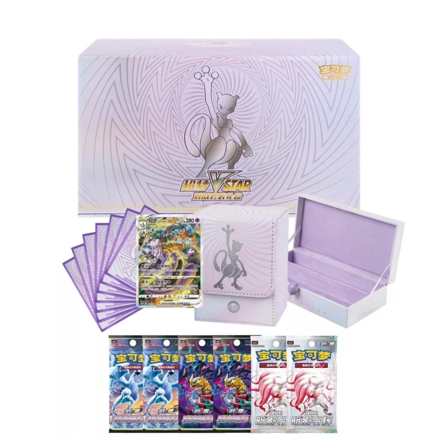 Pokémon TCG - Mewtwo VSTAR Premium Collection Box (Kinesisk)