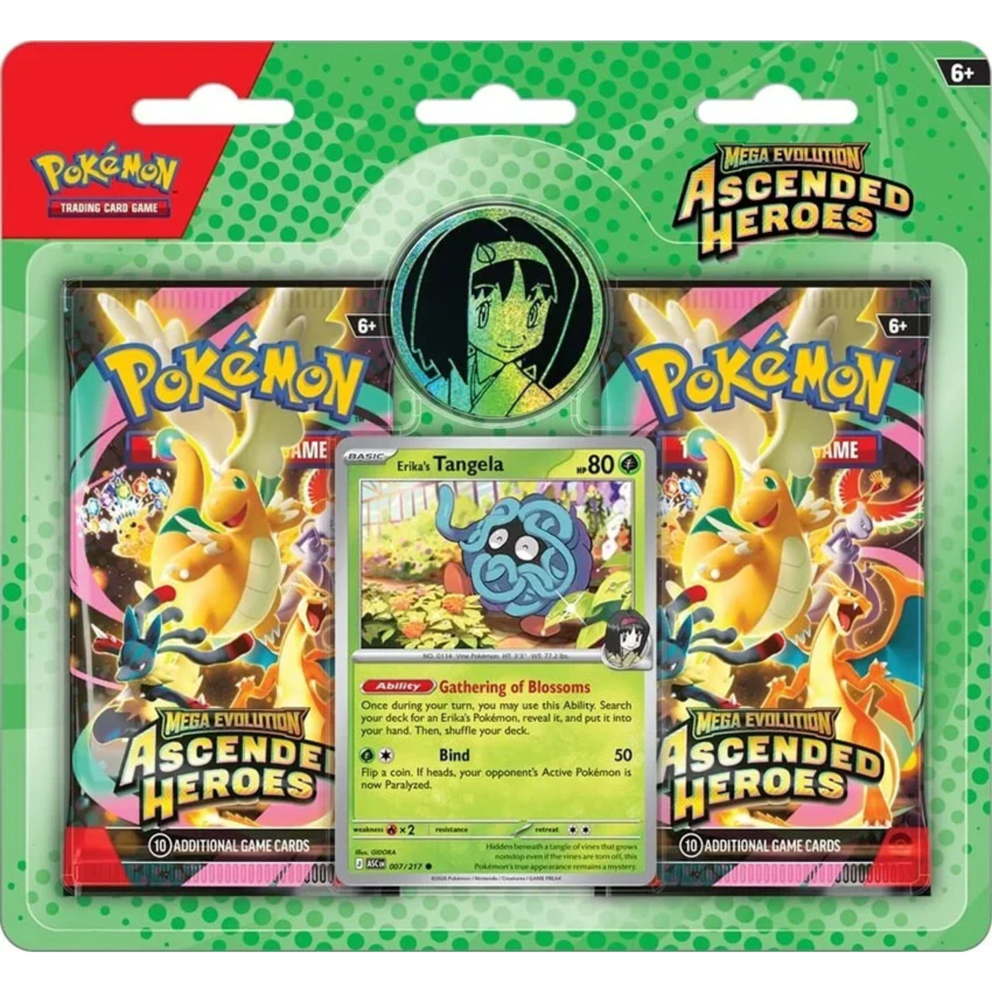 Pokémon TCG: Ascended Heroes - Checklane Blister (2-Pack)