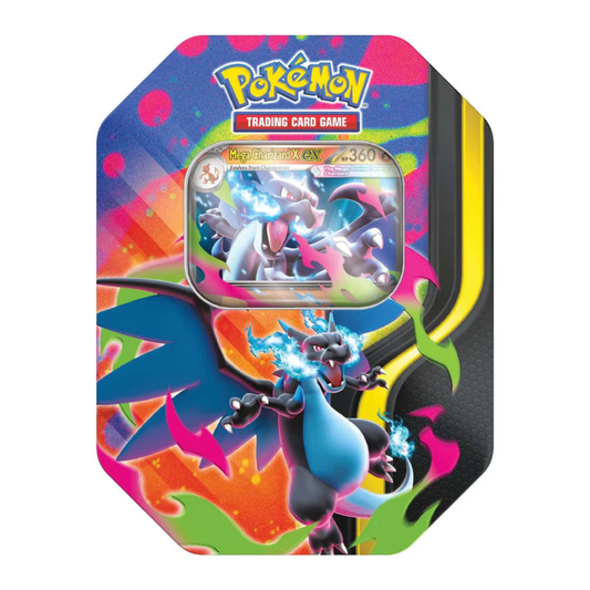 Pokémon TCG Tin - Mega Charizard Y EX (tilfeldig booster art)