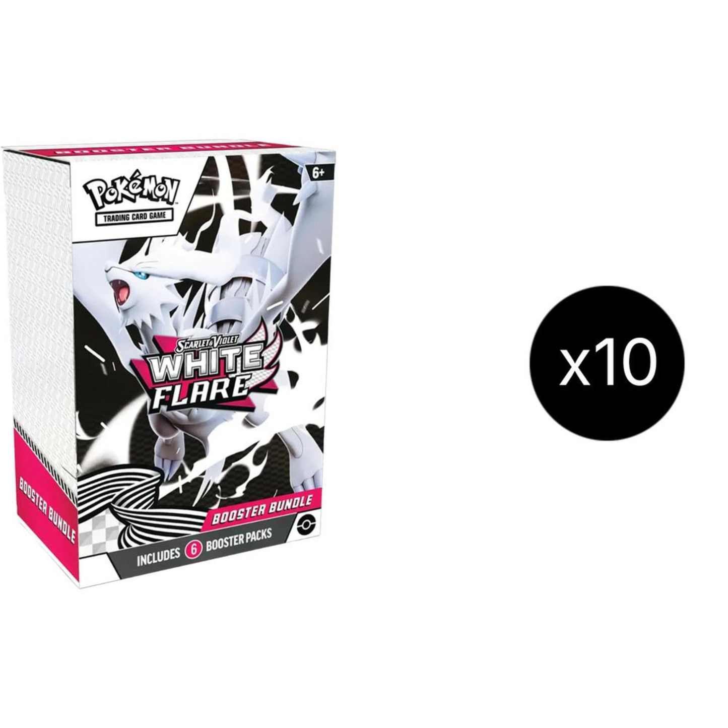 Pokémon TCG: Scarlet &amp; Violet White Flare Booster Bundle Display