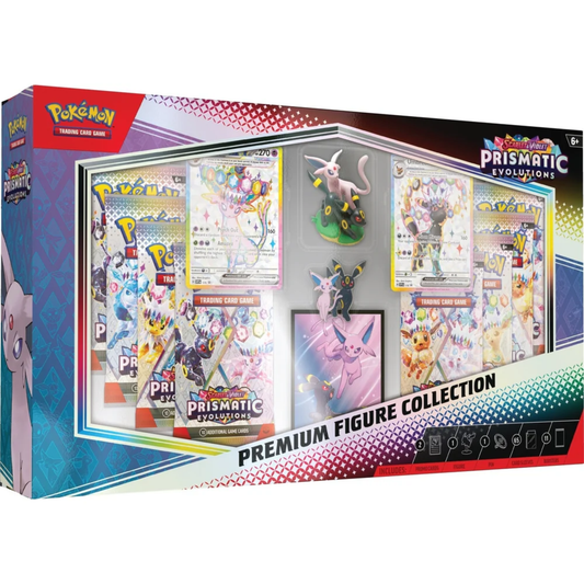 Pokémon TCG: Scarlet & Violet Prismatic Evolutions Premium Figure Collection