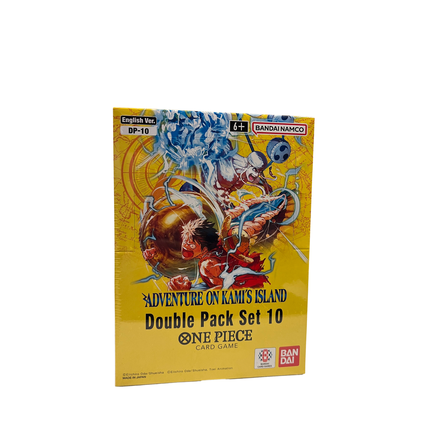 One Piece Card Game: Double Pack Set DP-10 Adventure on Kami’s Island OP15-EB04 Display