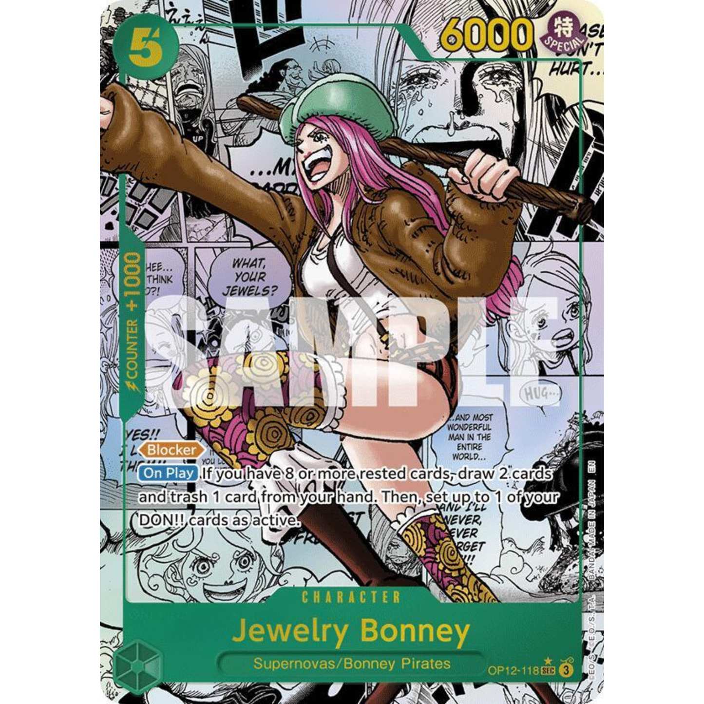 One Piece Card Game: Legacy of the Master OP-12 Booster Box Display