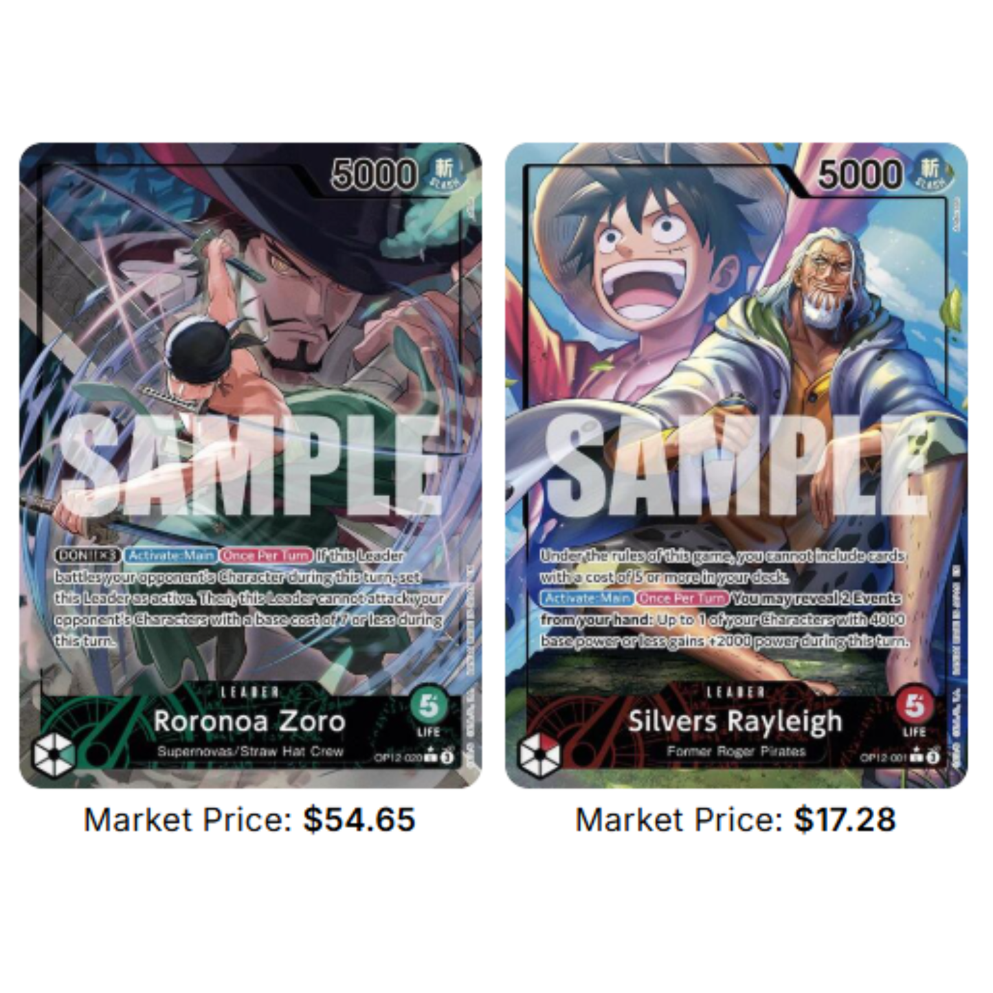 One Piece Card Game: Legacy of the Master OP-12 Booster Box Display